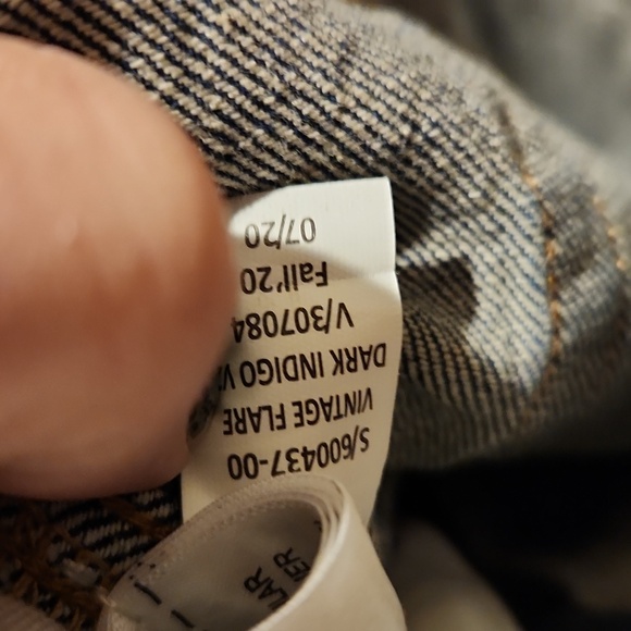 ❤️ NWOT! GAP VINTAGE HIGH RISE FLARE JEANS, 8S (29 SHORT) - Picture 4 of 6